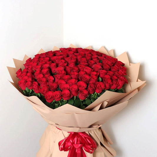 150 Red Roses Bouquet