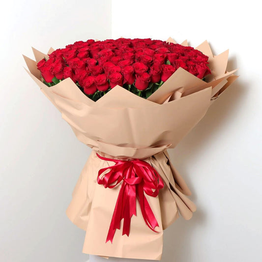 150 Red Roses Bouquet