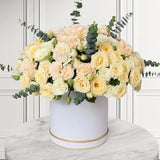 Box of Peach Spray Roses Box of Peach Spray Roses