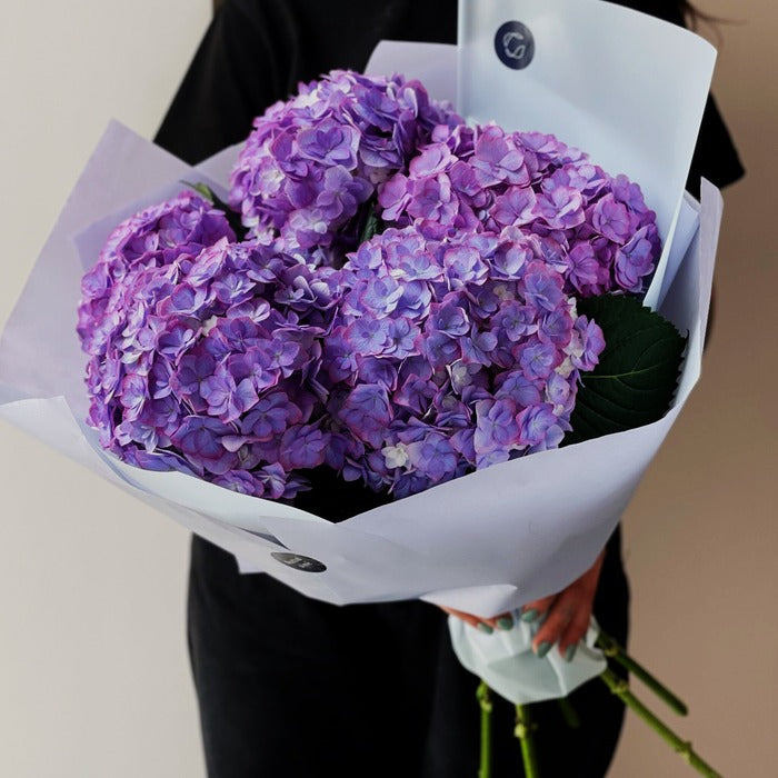 Purple Hydrangea Bouquet Purple Hydrangea Bouquet