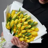 50 Yellow Tulips Bouquet 50 Yellow Tulips Bouquet