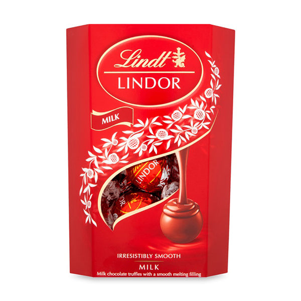 Lindt Lindor Swiss-Smooth Filling Milk Chocolate 200g Lindt Lindor Swiss-Smooth Filling Milk Chocolate 200g