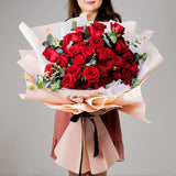 Dazzling Red Roses Bouquet Dazzling Red Roses Bouquet