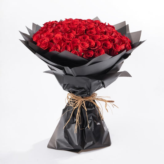 Signature 100 Red Roses Bouquet