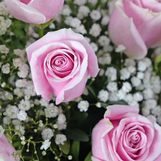 Box Of Pink Roses