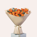 Luxury Orange Roses Bouquet