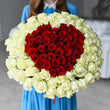 101 Rose Bouquet of Heart