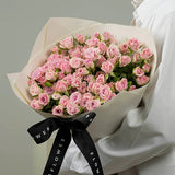 20 Stems Blush Pink Spray Roses Bouquet