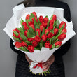 50 Red Tulips Bouquet