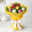 Bouquet of 12 Assorted Roses