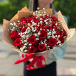 Lovely 25 Red Roses Bouquet