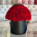 Luxury Box of Red Roses